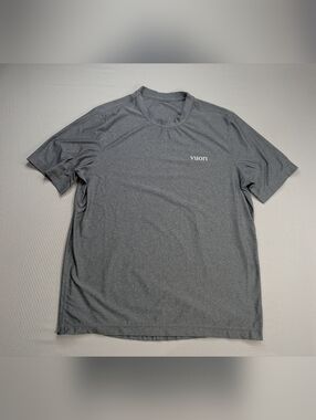 Vuori Men’s Short-Sleeve Uluwatu 2.0 Water Tee Shirt Large grey
